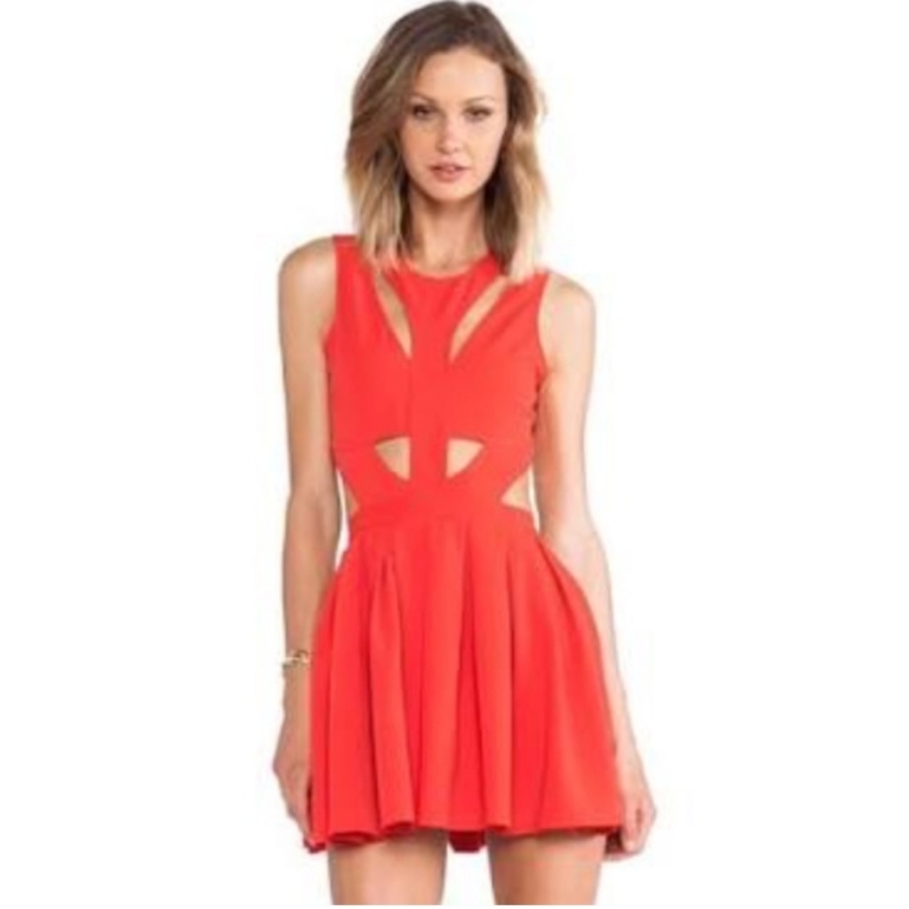 Hot Red mini dress